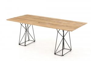 Стол с дубовой столешницей Loft R43-75
