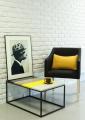 Стол для журналов и газет в стиле Loft (столешница из дуба) R43-298