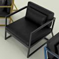Мягкое кресло на металлическом каркасе в стиле Loft R44-29