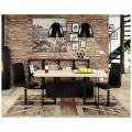 Письменный стол с дубовой столешницей (Loft) R43-261