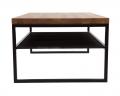 Стол в стиле Loft (с дубовой столешницей) R43-309