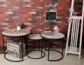 Комплект журнальных столиков в стиле Loft R43-239