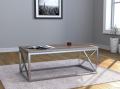 Журнальный стол с дубовой столешницей (Loft) R43-242