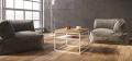 Столик в стиле Loft (столешница из дуба) R43-300