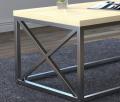 Журнальный стол с дубовой столешницей (Loft) R43-242