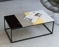 Стол для журналов и газет в стиле Loft (столешница из дуба) R43-298