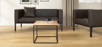 Столик в стиле Loft (столешница из дуба) R43-293