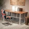 Письменный стол в стиле Loft (дуб на металлических ножках) R43-615