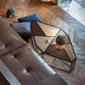 Журнальный столик на металлическом основании Loft R43-566