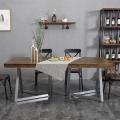 Столовый стол Loft (дуб на металлическом основании) R43-628