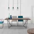 Стол на металлическом основании в стиле Loft R43-578