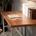 Письменный стол в стиле Loft (дуб на металлических ножках) R43-615