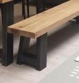 Скамья на металлических ножках (Loft) R45-32
