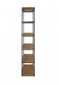 Стеллаж с полками из дуба стиль Loft R49-9