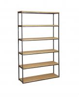 Стеллаж с полками из дуба стиль Loft R49-9