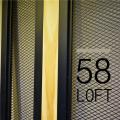 Перегородка для разделения пространства баров, кафе...(Loft) R54-14