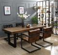 Стол письменный в стиле Loft (столешница дуб) R43-118