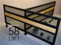 Перегородка для зонирования помещения кафе, баров... (Loft) R54-15