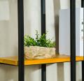 Сквозной стеллаж перегородка для разделения комнаты R49-136