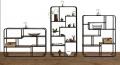 Комплект стеллажей для гостиной стиль Loft R49-57