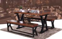 Стол с дубовой столешницей Loft R43-128