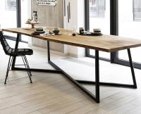 Стол с дубовой столешницей Loft R43-112